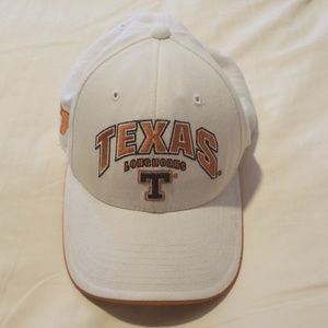 White/orange Longhorns hat